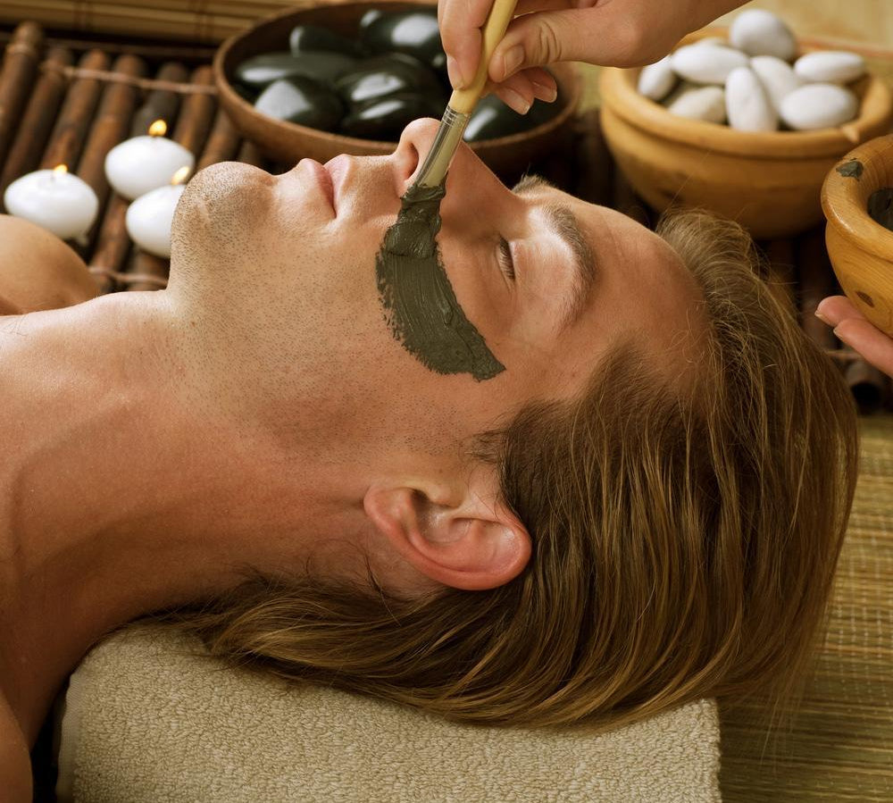 example of men's facial treatments