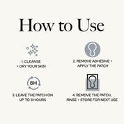 how to use silicone patches