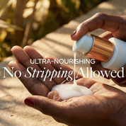 SiO Hydrating Facial Cleanser with hyaluronic acid and ceramides in foam, gentle hydrating face cleanser for dry and sensitive skin in outdoor setting.