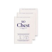 SIO Beauty Chest Hydroseal™ Silicone Patches visibly reduce chest wrinkles and prevent new creases. Reusable, non-toxic, hypoallergenic.