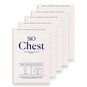 SIO Beauty Chest Hydroseal™ Silicone Patches for wrinkle smoothing and prevention. Reusable, medical-grade silicone.