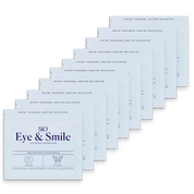 SIO Beauty Eye & Smile Hydroseal silicone patches for wrinkle reduction and hydration. Reusable, medical-grade, non-toxic.