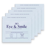 SIO Beauty Eye & Smile Hydroseal silicone patches for wrinkle smoothing around eyes and mouth. Reusable, medical-grade.