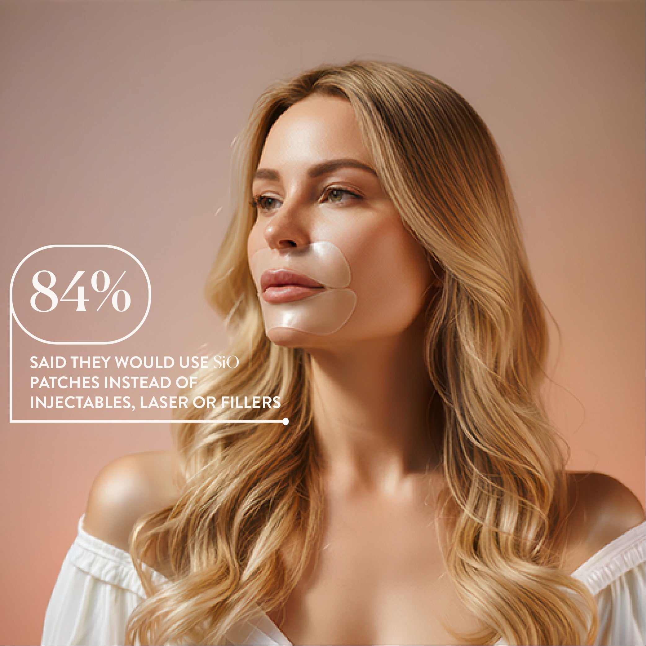SIO Beauty reusable lip patches reduce vertical lip lines and marionette lines. Medical-grade silicone for deep hydration.