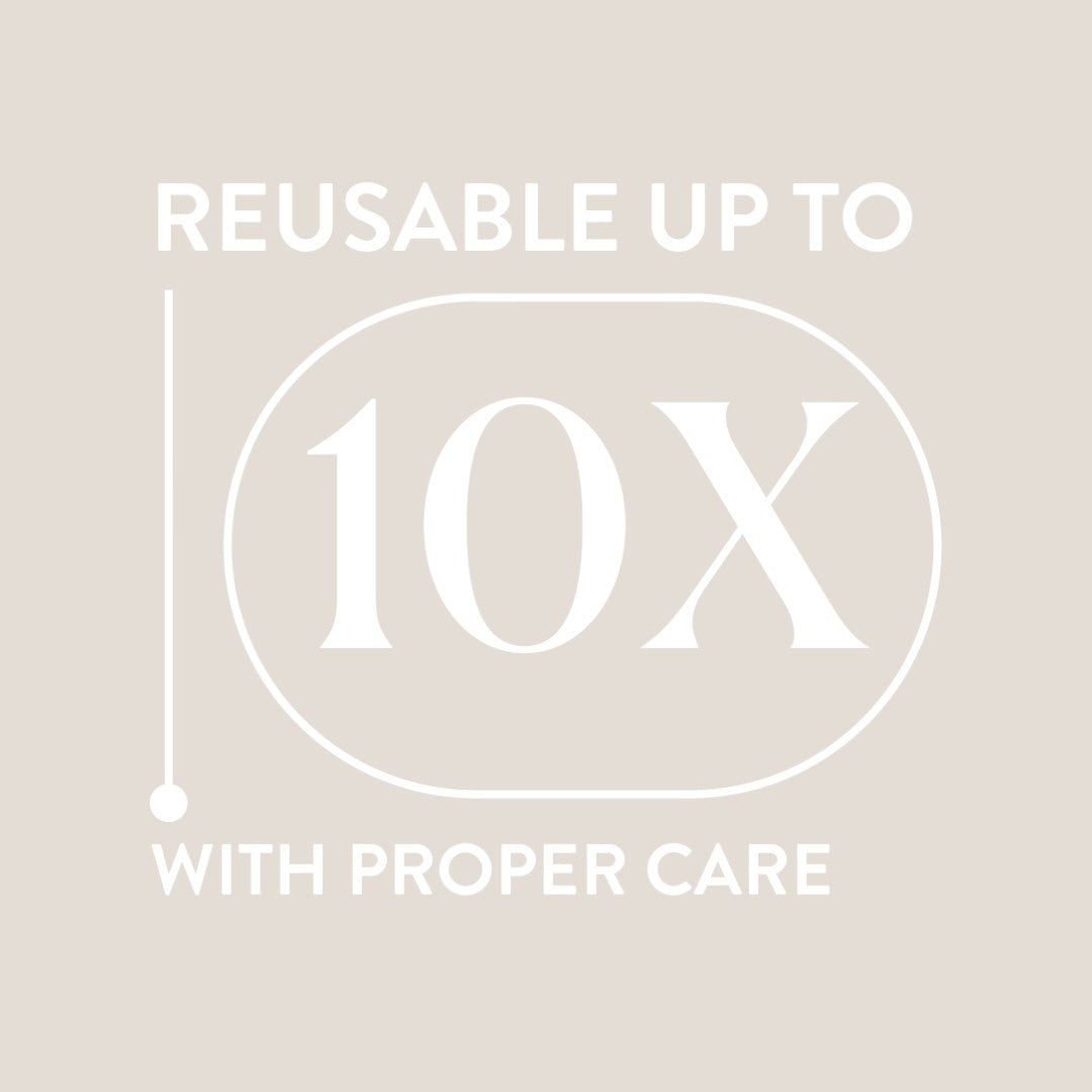 SIO Beauty reusable neck patch, reusable up to 10x with proper care. Silicone wrinkle treatment.